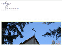 Tablet Screenshot of kirche-wilhelmshorst.de
